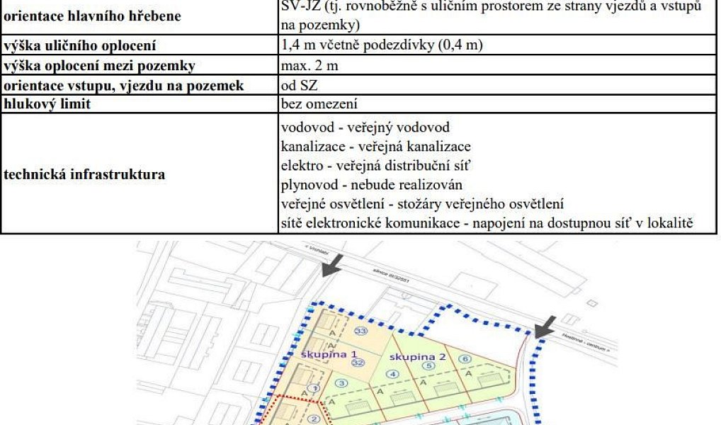Prodej stavebního pozemku 1 131 m², Hostinné – náhled fotky 12
