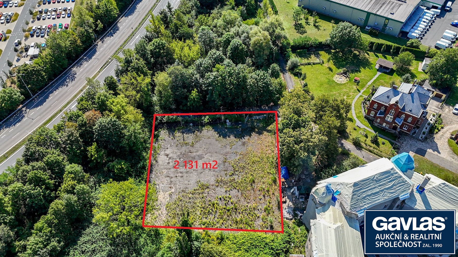 Prodej komerčního pozemku 2 131 m²