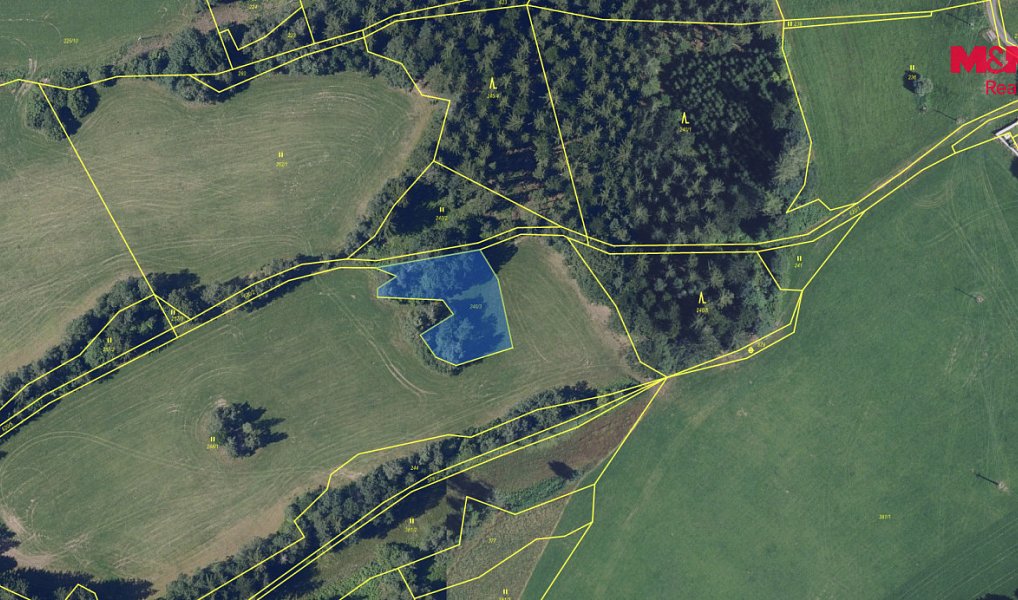 Prodej pole 25 164 m², Spělkov – náhled fotky 5