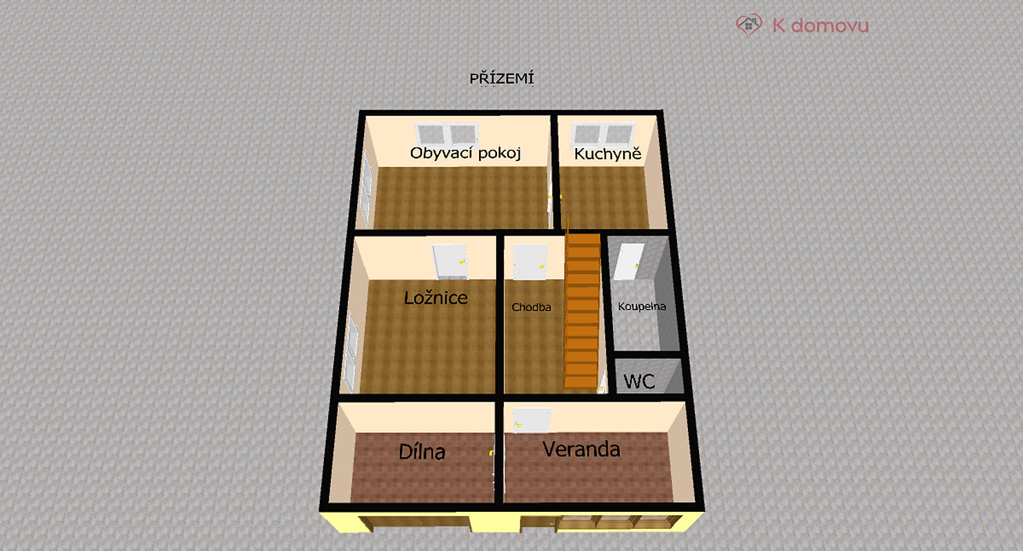 Prodej domu 64 m² s pozemkem 518 m² – fotografie 2