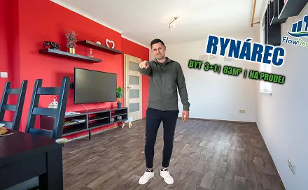 Prodej bytu 3+1 83 m², Rynárec, okres Pelhřimov