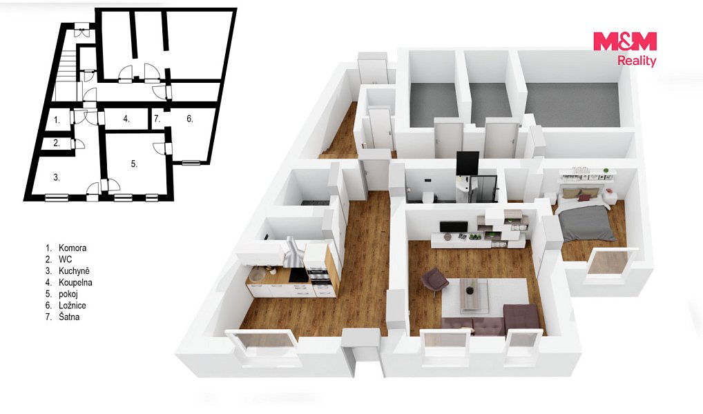 Prodej domu 292 m² s pozemkem 412 m², Brno – náhled fotky 24