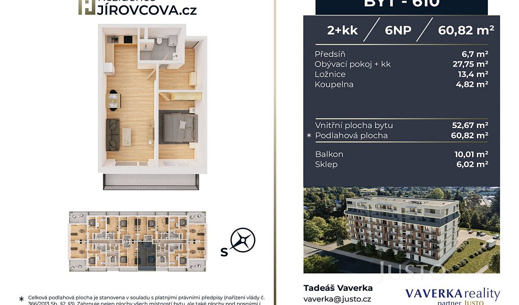 Prodej bytu 2+kk 61 m², České Budějovice – náhled fotky 25