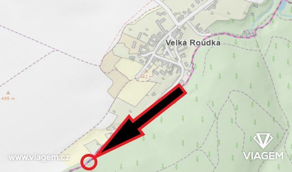Prodej pole 1 535 m², Velké Opatovice – náhled fotky 3