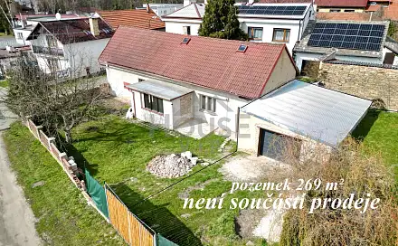 Prodej domu 170 m² s pozemkem 289 m², Pod Chaloupky, Zásmuky, okres Kolín