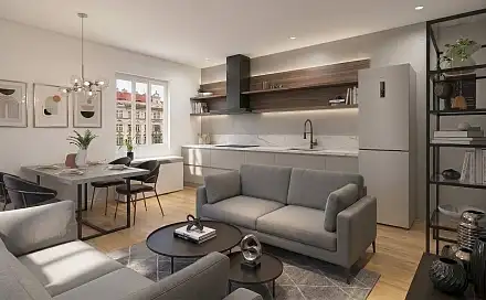 Prodej bytu 3+kk 63 m², Hartigova, Praha 3 - Žižkov