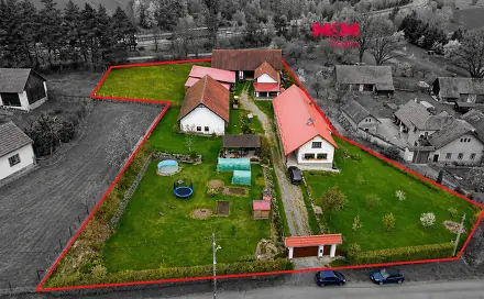 Prodej domu 158 m² s pozemkem 5 485 m², Soutice - Černýš, okres Benešov