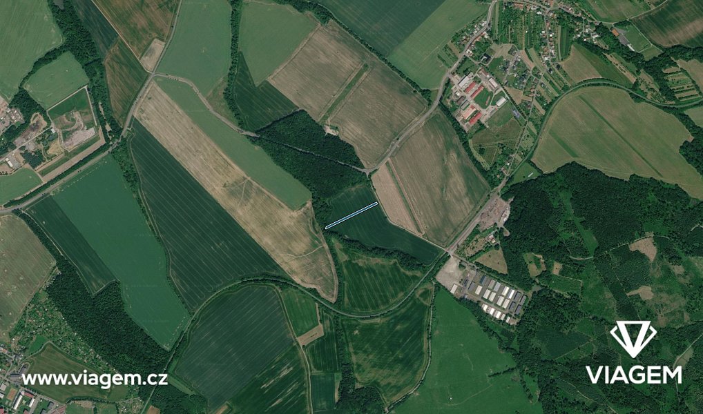 Prodej pole 2 986 m², Loukov – náhled fotky 3