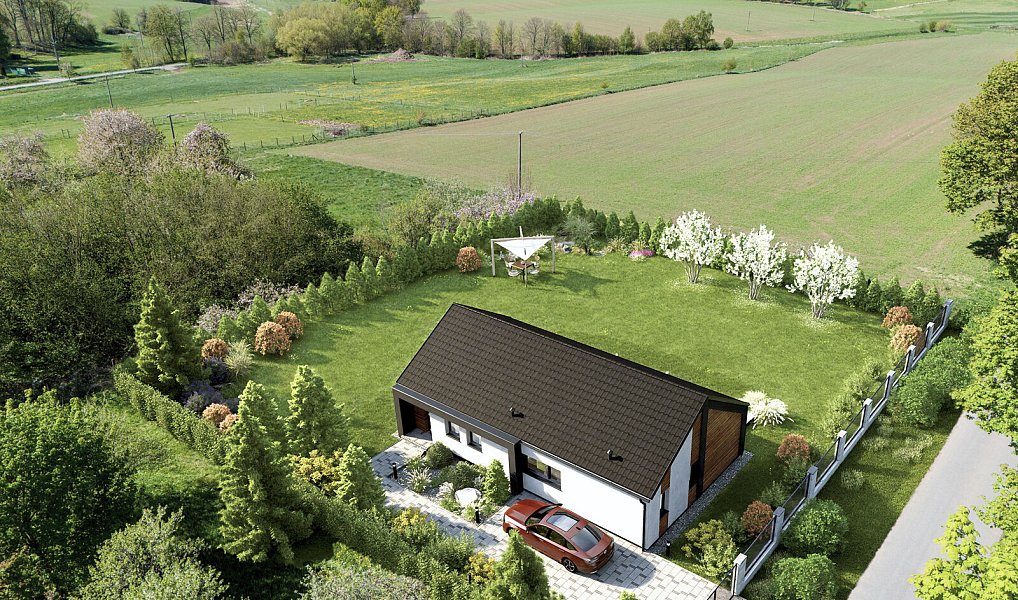 Prodej stavebního pozemku 1 102 m², Chrtníč – náhled fotky 4