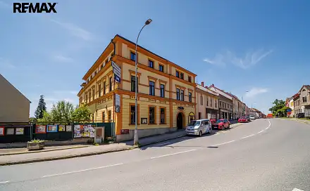 Prodej ubytovacího objektu 961 m², Bechyňovo náměstí, Přibyslav, okres Havlíčkův Brod