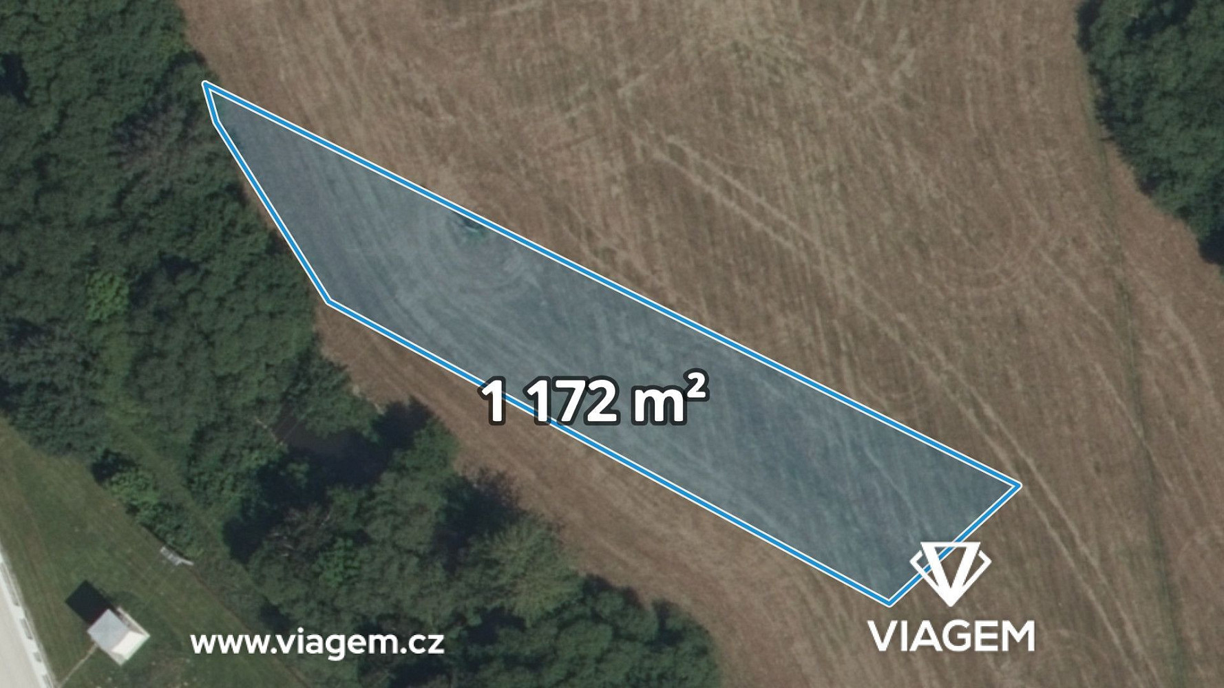 Prodej pole 1 172 m²