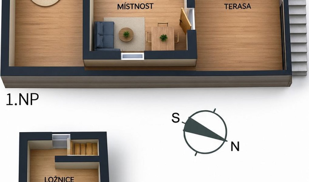 Prodej chaty/chalupy 35 m² s pozemkem 425 m², Trutnov – náhled fotky 27