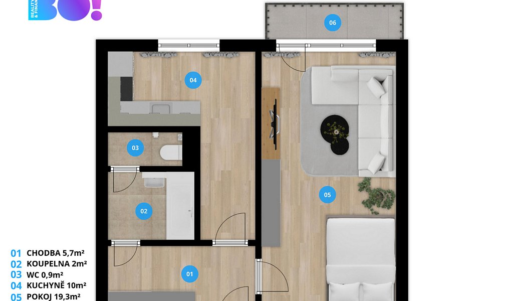 Prodej bytu 1+1 44 m², Karviná – náhled fotky 19