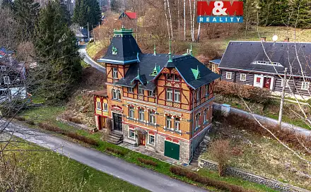 Prodej domu 200 m² s pozemkem 569 m², Krásná Lípa - Krásný Buk, okres Děčín