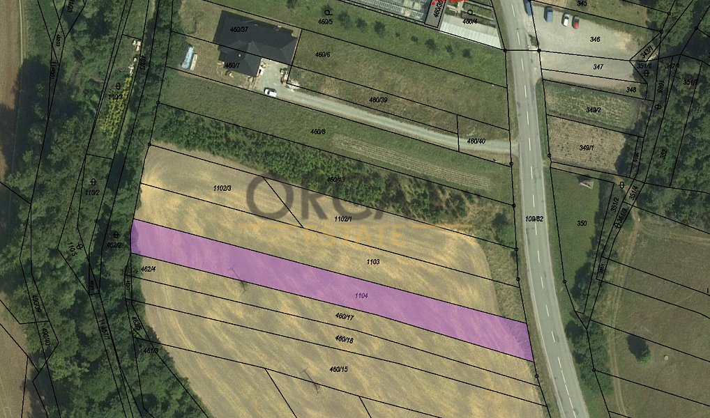 Prodej stavebního pozemku 1 437 m², Lhota Rapotina – náhled fotky 4