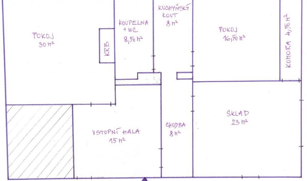 Prodej chalupy 113 m² s pozemkem 222 m², Zálesí – náhled fotky 12