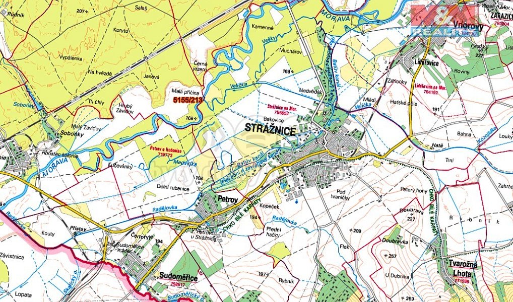 Prodej pole 1 661 m², Vracov – náhled fotky 2