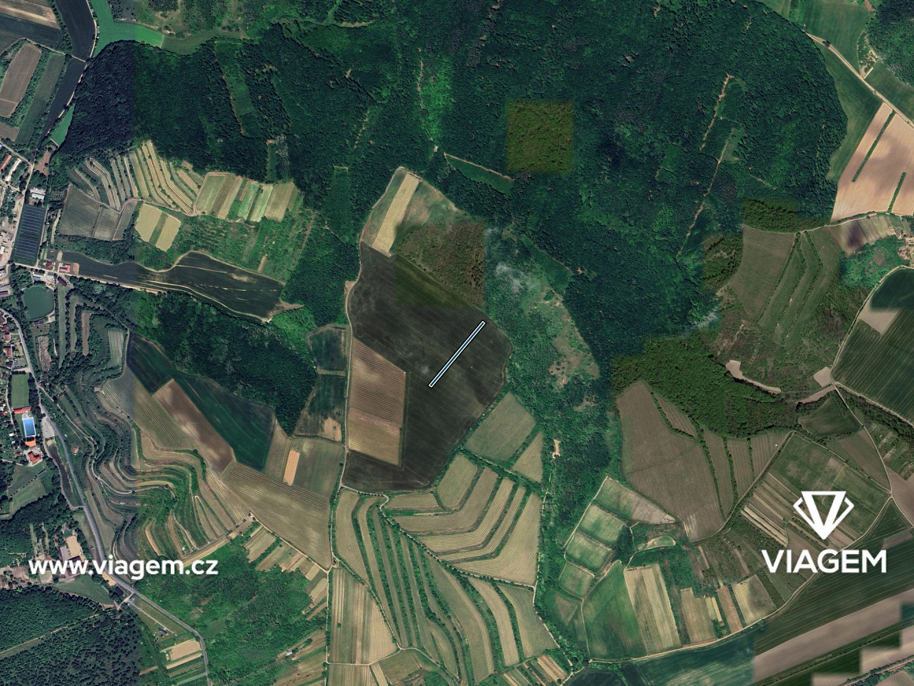 Prodej pole 1 862 m² – fotografie 3