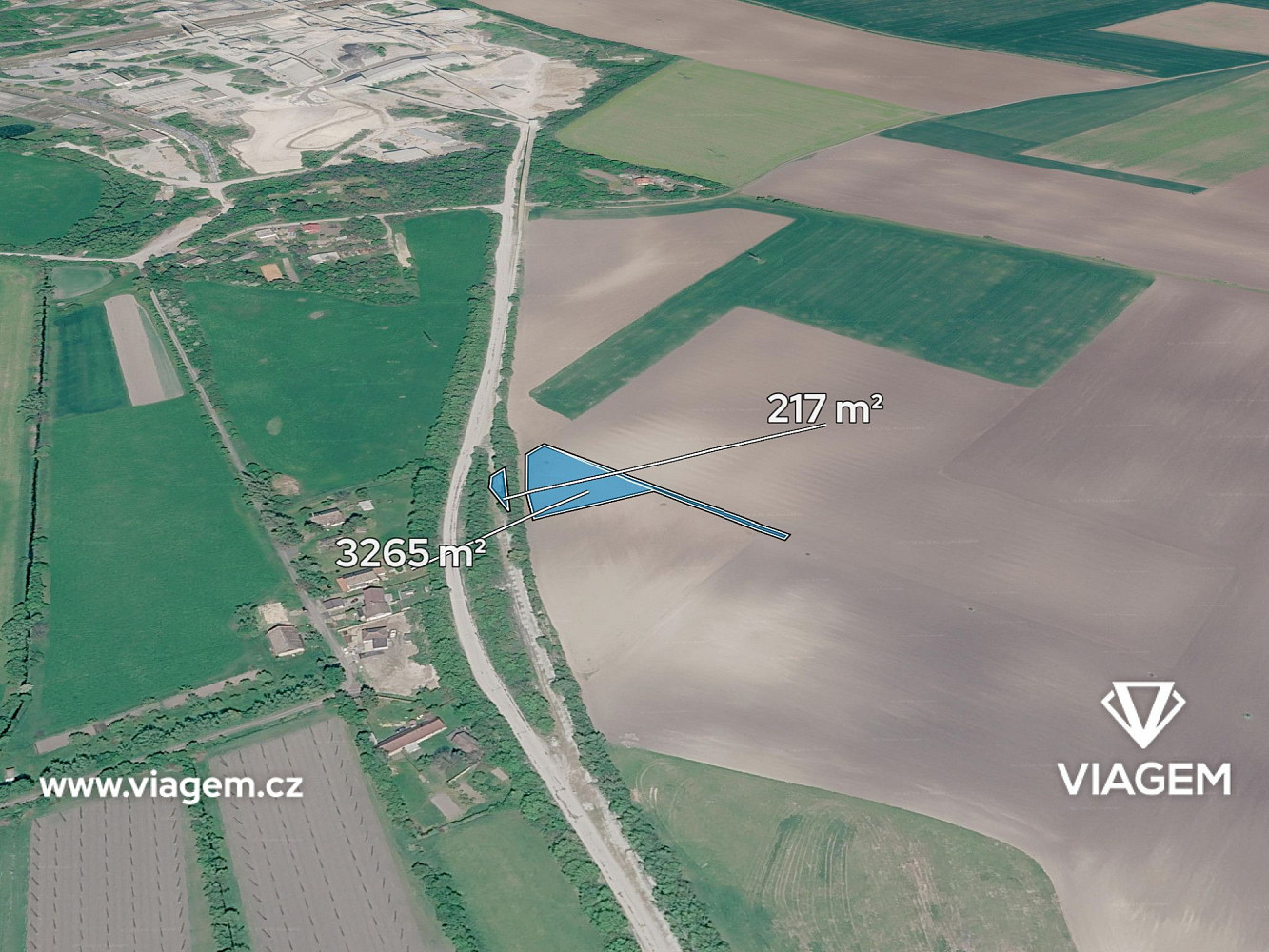 Prodej pole 1 019 m²