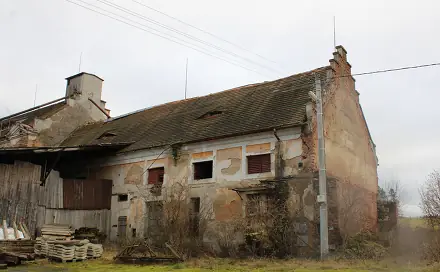Ideální podíl 1/2 zemědělské stavby v k. ú. Radkovice u Měčína, okres Klatovy, opakovaná dražba, Žinkovy