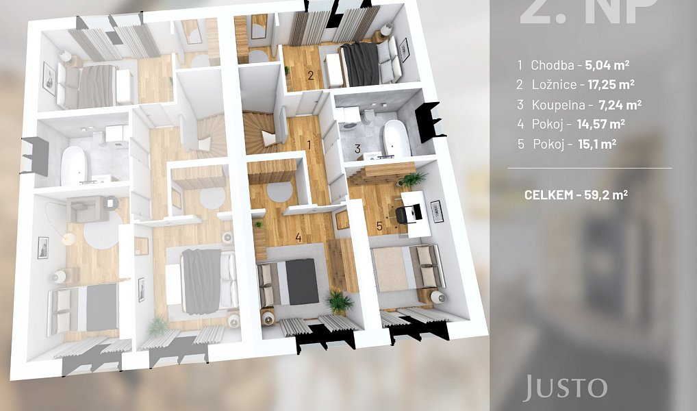 Prodej bytu 5+kk 123 m², Včelná – náhled fotky 8