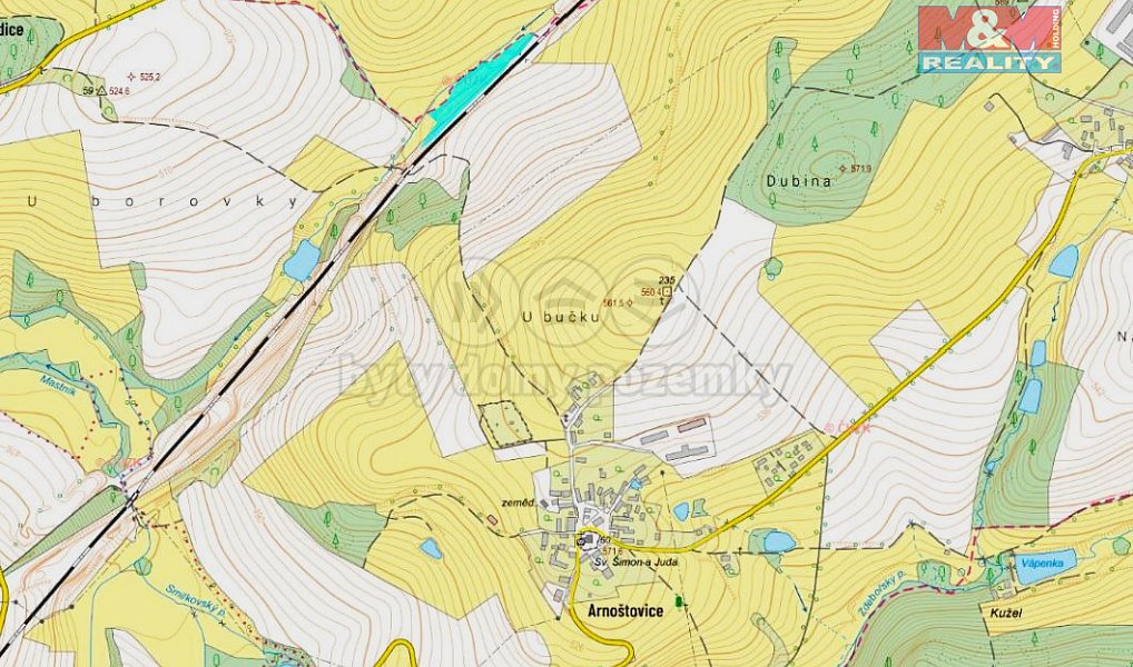 Prodej louky 9 138 m², Heřmaničky – náhled fotky 2