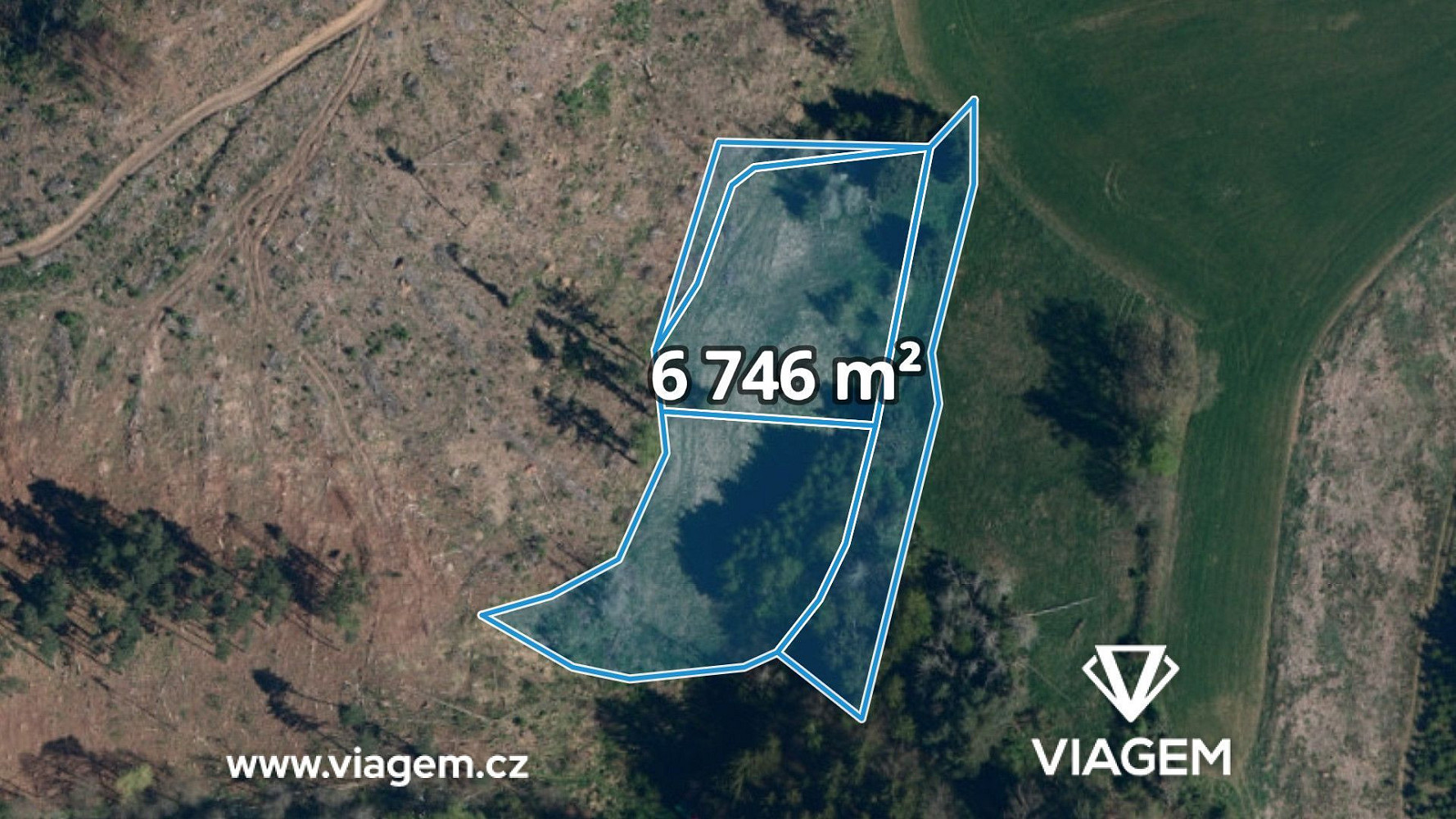 Prodej pole 3 373 m²