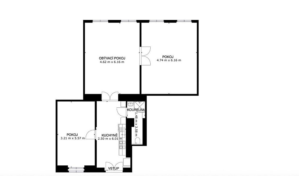 Pronájem bytu 3+kk 101 m², Praha – náhled fotky 27