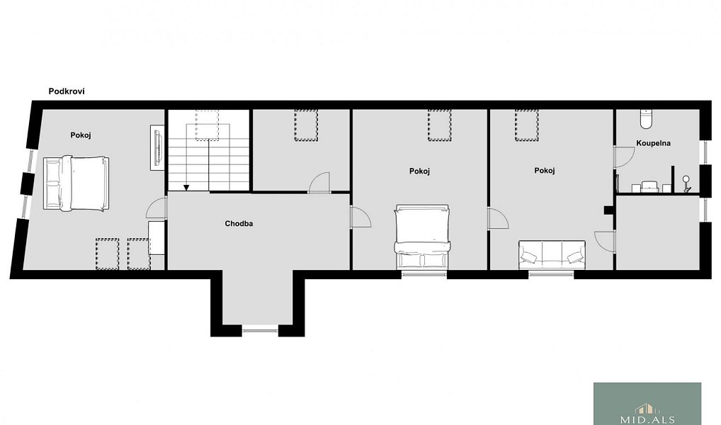Prodej domu 200 m² s pozemkem 1 164 m², Nevřeň – náhled fotky 19