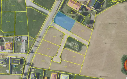 Prodej stavebního pozemku 1 035 m², Sedlčany, okres Příbram