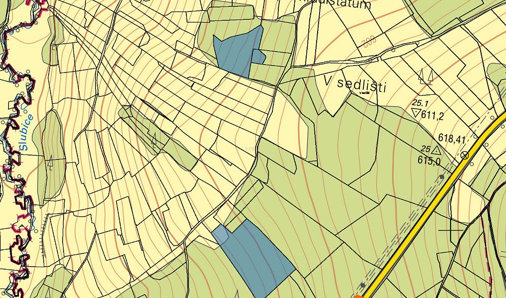 Prodej pozemku 2 116 m², Vítanov – náhled fotky 3
