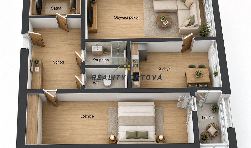 Prodej bytu 2+1 58 m², Liberec – náhled fotky 18