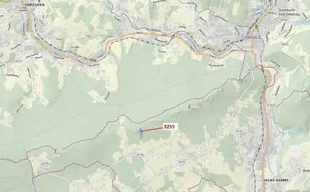 Dražba lesa 6 125 m²