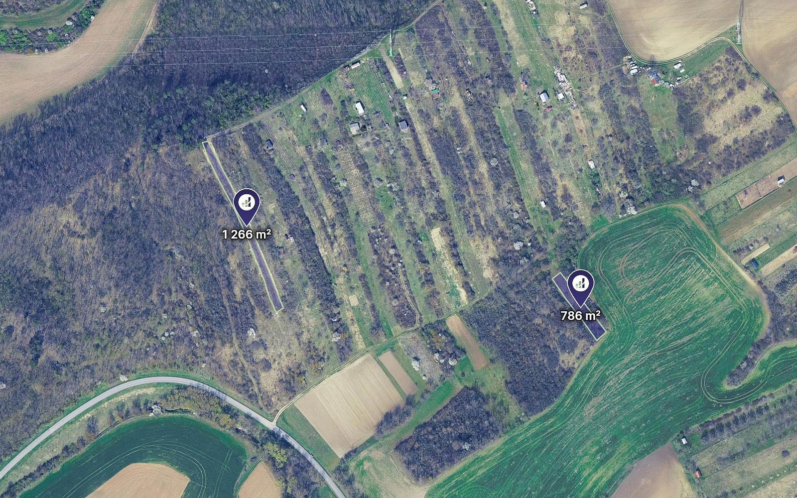 Prodej zahrady 2 052 m²