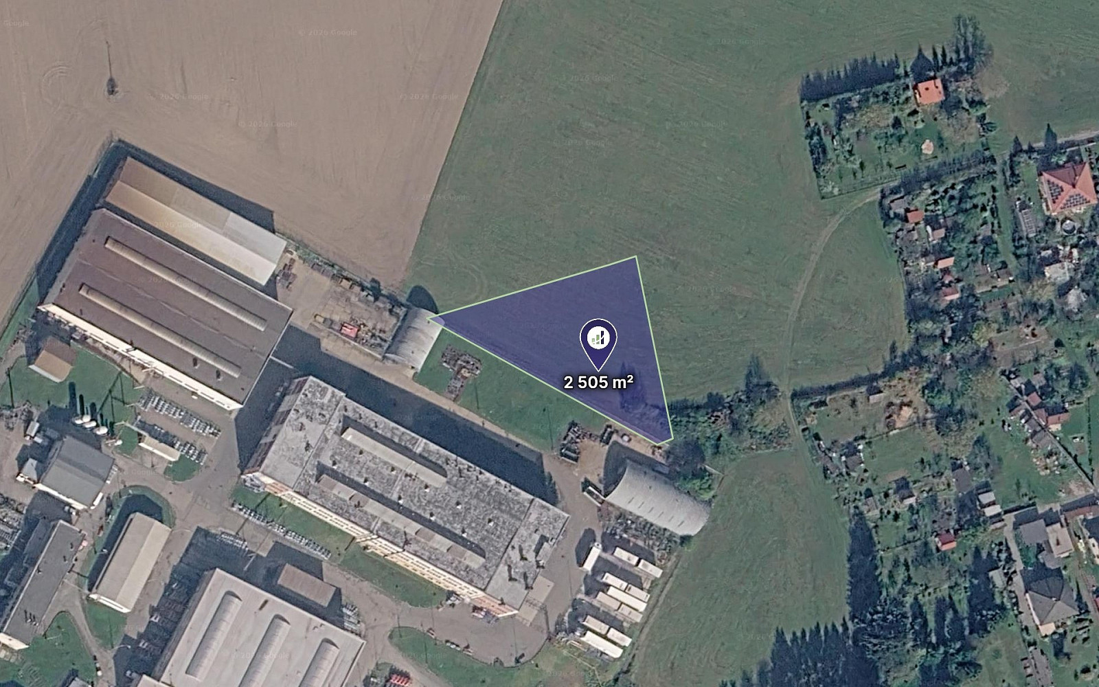 Prodej pole 1 879 m² rezervováno