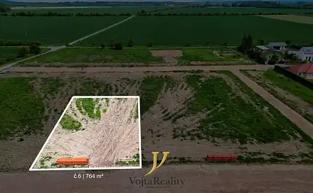 Prodej stavebního pozemku 764 m², Majetín, okres Olomouc