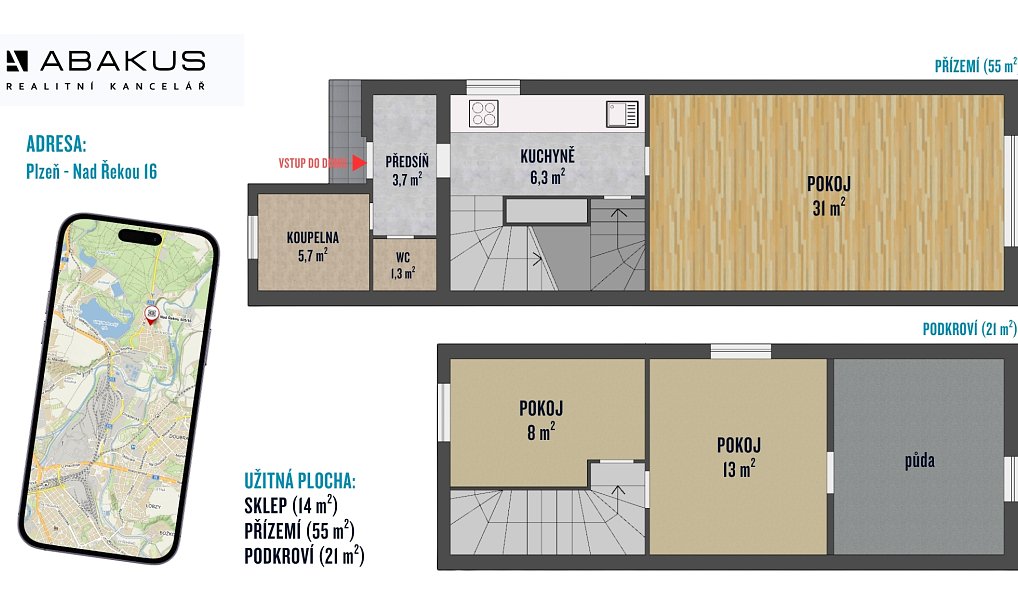 Prodej domu 90 m² s pozemkem 290 m², Plzeň – náhled fotky 2