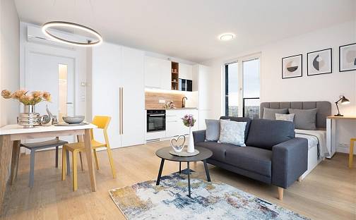 Pronájem bytu 1+kk 35 m², Litoměřická, Praha 9 - Prosek, okres Praha