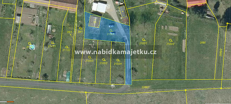 Prodej zahrady 687 m²