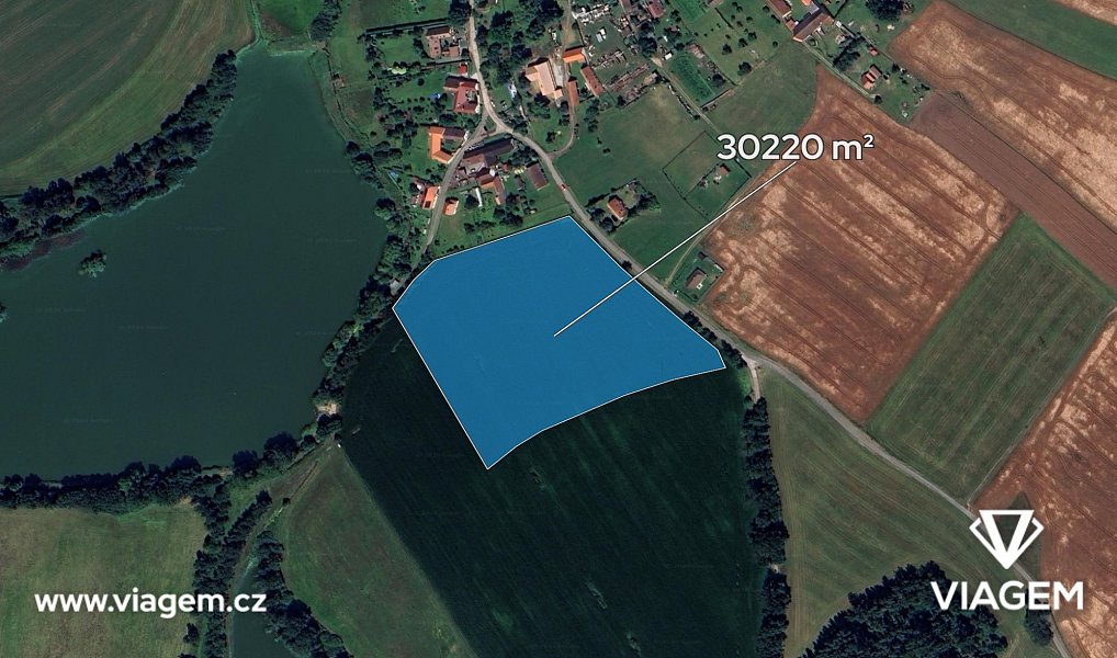 Prodej pole 5 036 m², Kardašova Řečice – náhled fotky 2