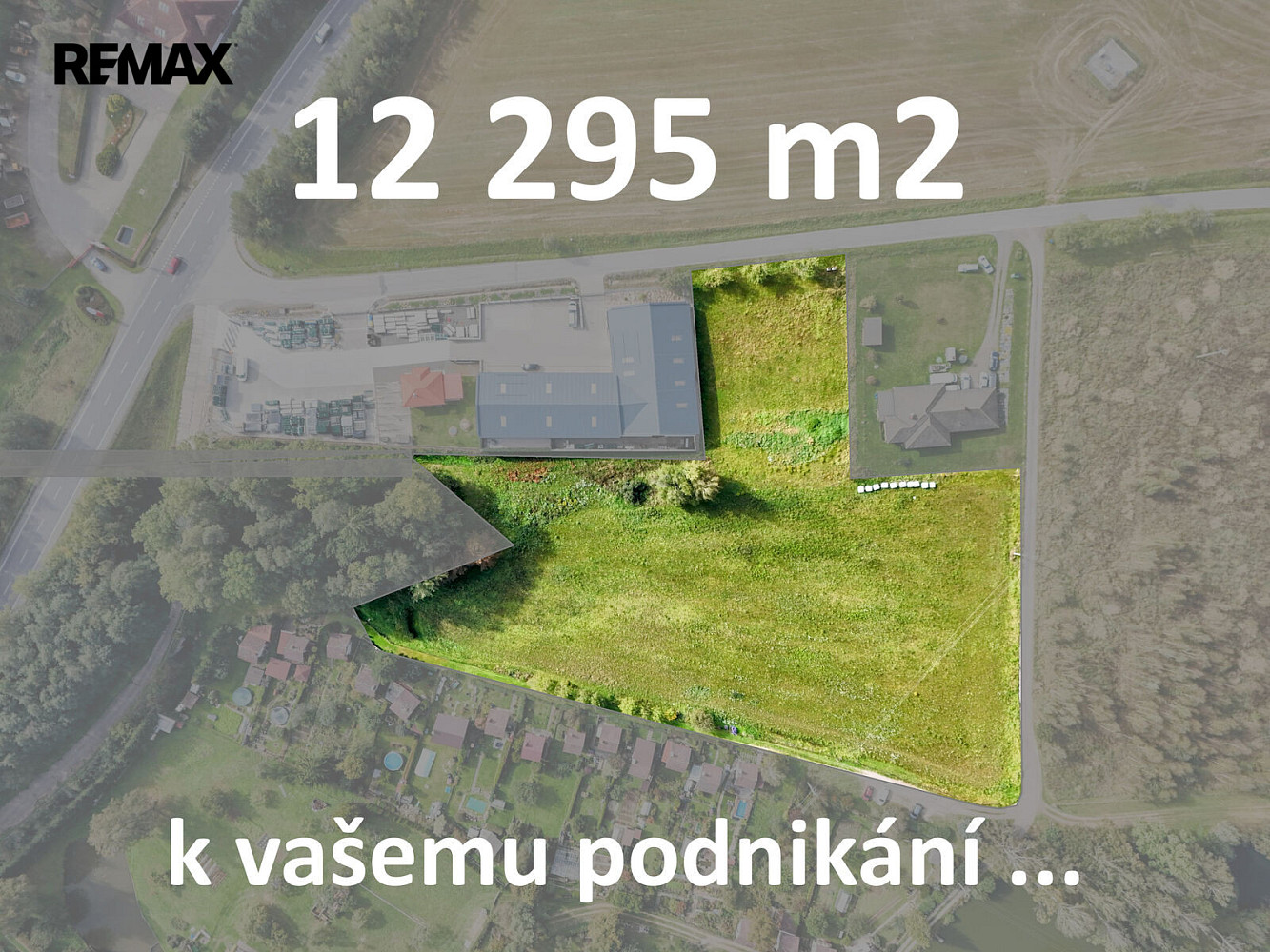 Prodej komerčního pozemku 12 295 m² – fotografie 3