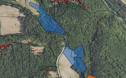 Prodej pozemku 4 585 m², Roztoky, okres Rakovník