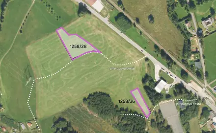 Prodej komerčního pozemku 4 941 m², Borová, okres Svitavy