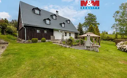 Prodej chaty/chalupy 250 m² s pozemkem 4 516 m², Kraslice - Tisová, okres Sokolov