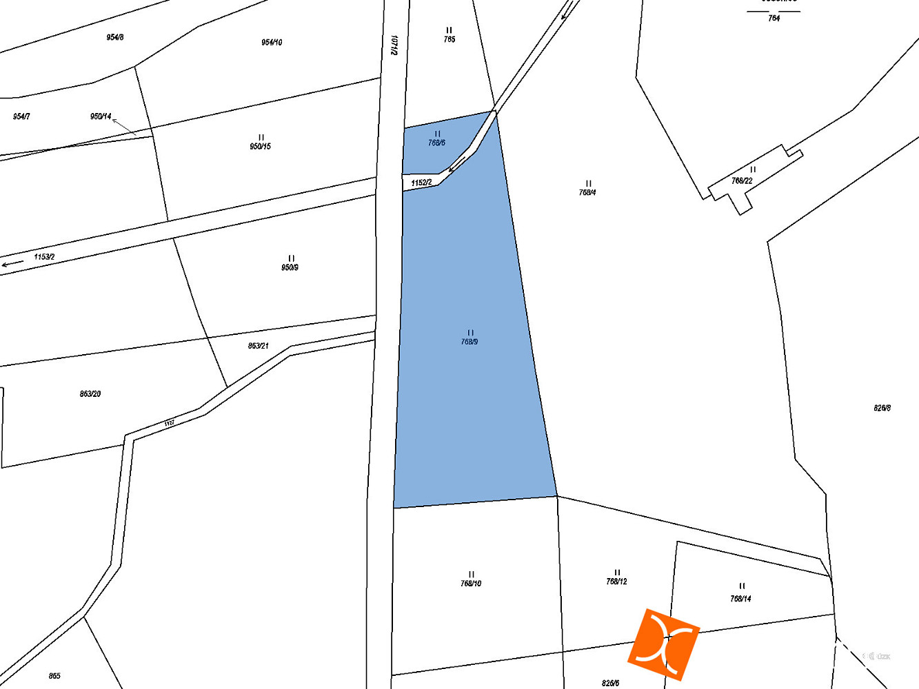 Prodej komerčního pozemku 773 m² — photo 2