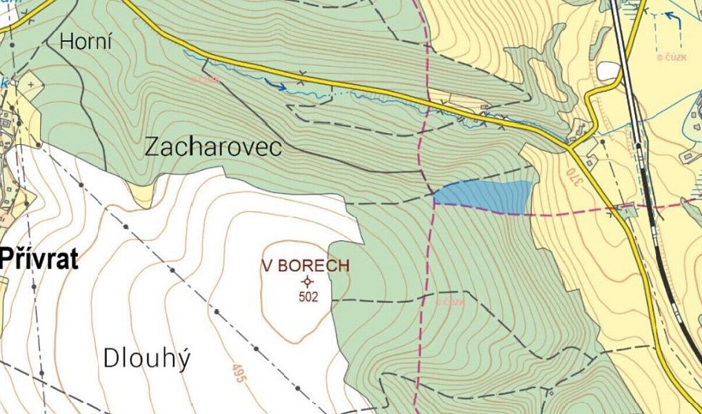Pronájem pole 23 172 m², Dlouhá Třebová – náhled fotky 2