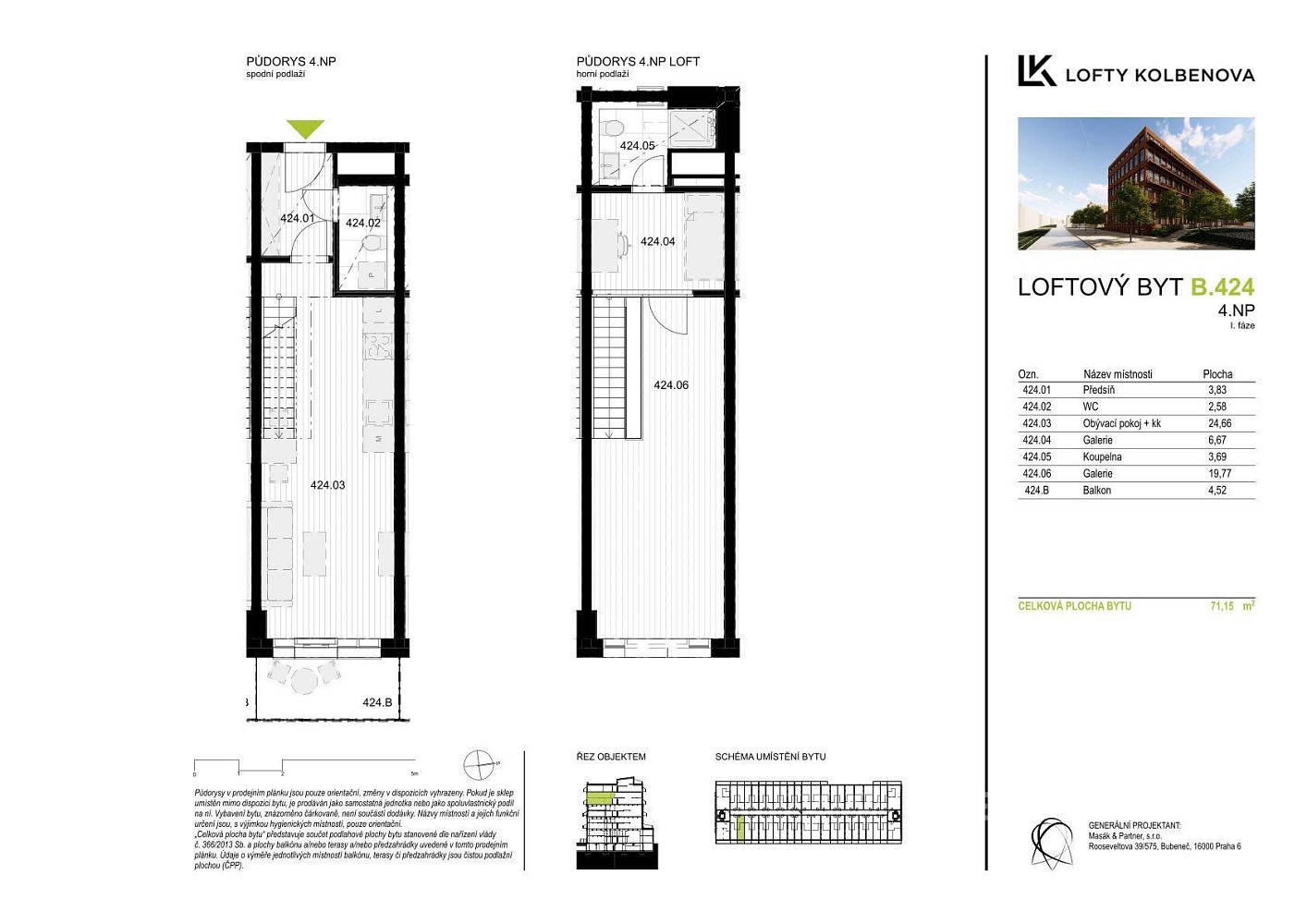 Prodej bytu 3+kk 60 m² – fotografie 5