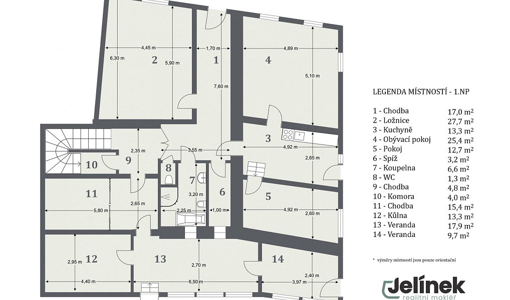 Prodej domu 200 m² s pozemkem 363 m², Bystré – náhled fotky 18