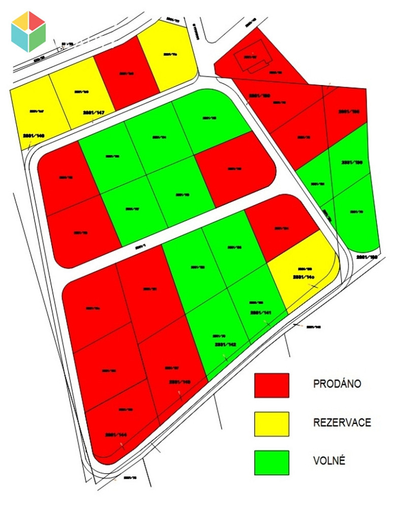 Prodej stavebního pozemku 800 m² – fotografie 2