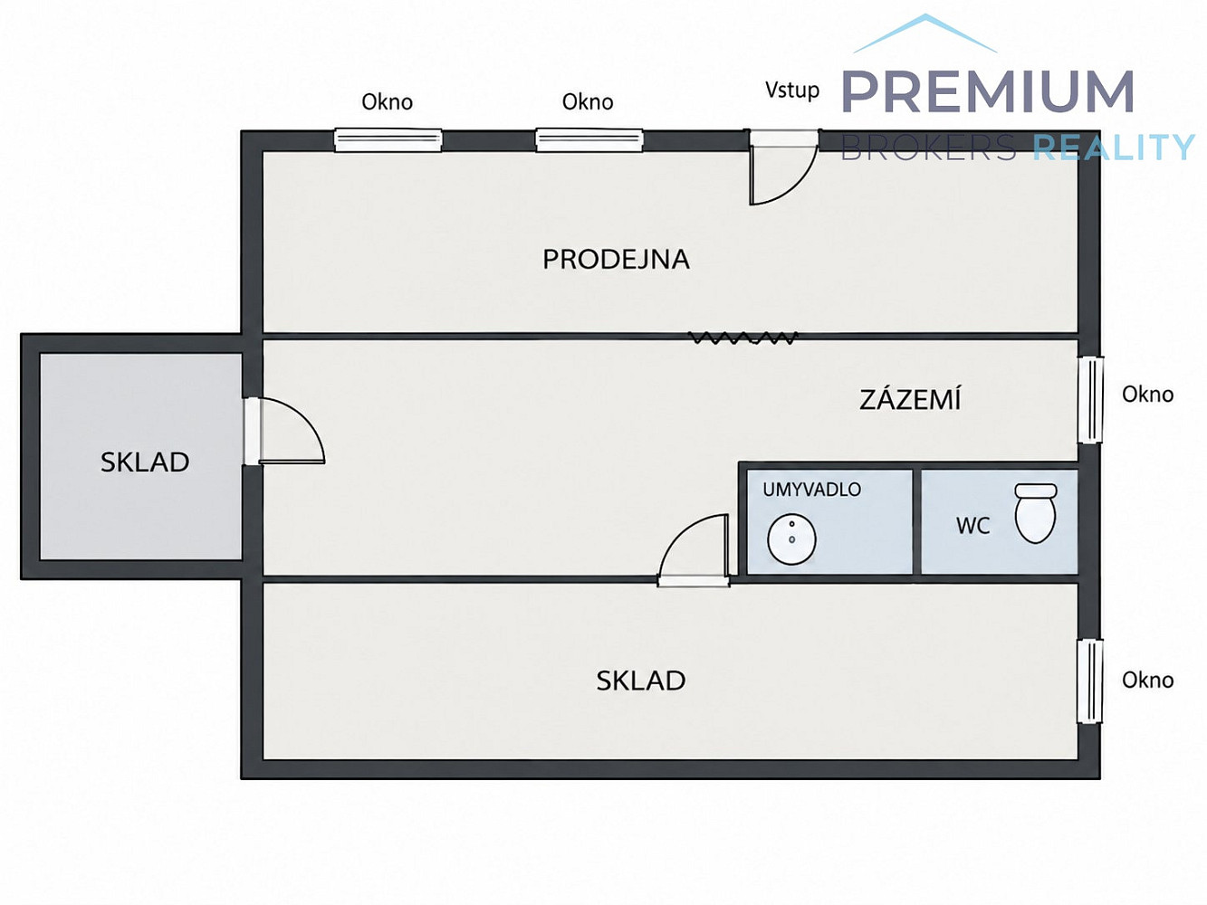 Pronájem obchodních prostor 90 m² – fotografie 4